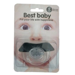 پستانک طرح سبیل مدل best baby کد 104